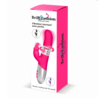 Sex toy rotatif avec perles USB