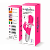 Sex toy rotatif avec perles USB