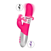 Sex toy rotatif avec perles USB