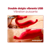 Double doigts vibrants USB