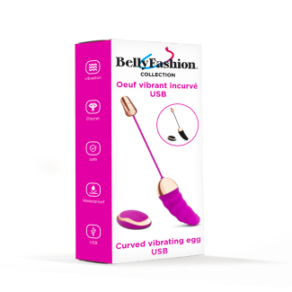 Oeuf vibrant incurvé USB