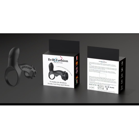 Gaine vibrante silicone stimulateur clitoridiens ajustable