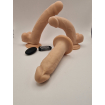 Realistic sans testicules avec bullet et télécommande