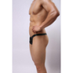 String homme simili cuir en V - REF613