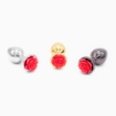 Plug anal aluminium bijou fleur Belly Fashion