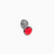 Plug anal aluminium bijou fleur Belly Fashion