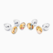 Plug anal aluminium Smiley Belly Fashion