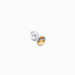 Plug anal aluminium Smiley Belly Fashion