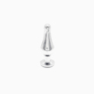 Plug anal aluminium longiligne bijou pierre Belly Fashion