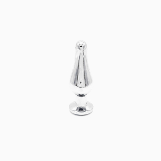 Plug anal aluminium longiligne bijou pierre Belly Fashion