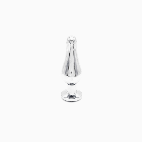 Plug anal aluminium longiligne bijou pierre Belly Fashion