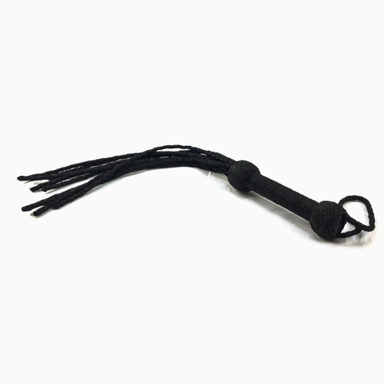 Fouet Noir Tout Cuir & daim