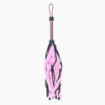 Grand fouet noir & rose peluche