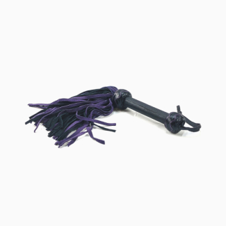 Fouet violet & noir bicolore