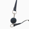 Bâillon boule silicone noire