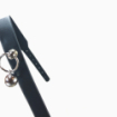 Collier soumission Simili cuir clochette