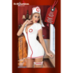 Costume infirmière robe zip