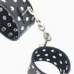 Menottes simili cuir à pression