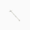 Tige urètre croix Acier ø 10mm