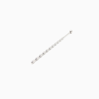 Tige urètre biseautée droite Acier ø 0,8 mm