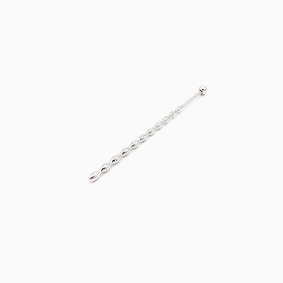Tige urètre biseautée droite Acier ø 0,8 mm