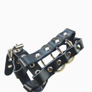 Cage de chasteté simili cuir