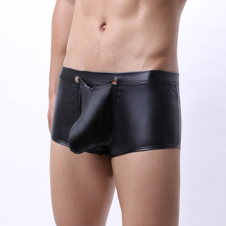 boxer simili cuir