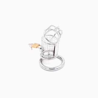 Cage de chasteté grille acier