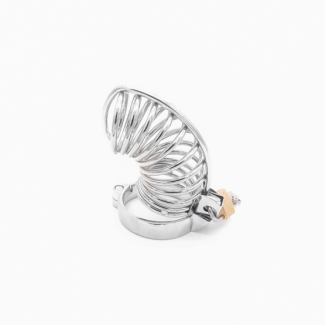 Cage de chasteté anneaux acier