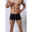 Boxer wetlook noir - REF619