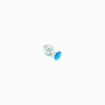 Plug anal acier bijou - Taille : L