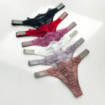 String dentelle et paillettes LOVE bande large