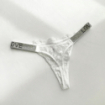 String dentelle et paillettes LOVE bande large