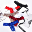 String ouvert dentelle et perles