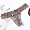 String ouvert dentelle et perles