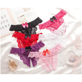 String ouvert dentelle noeud
