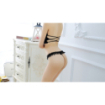 String ouvert dentelle perle ficelle broderie