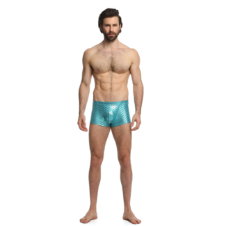 Boxer laminé paillettes - REF562